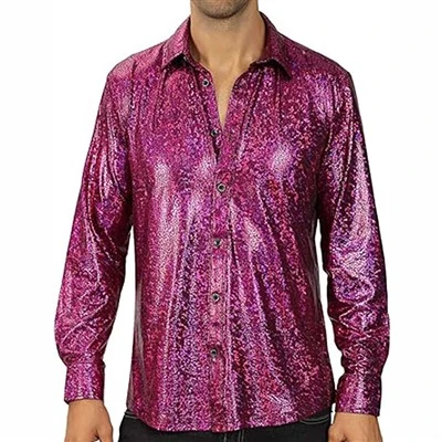 Atuendo con temática disco para hombre